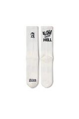 ARIES Aloha From Hell Socks White