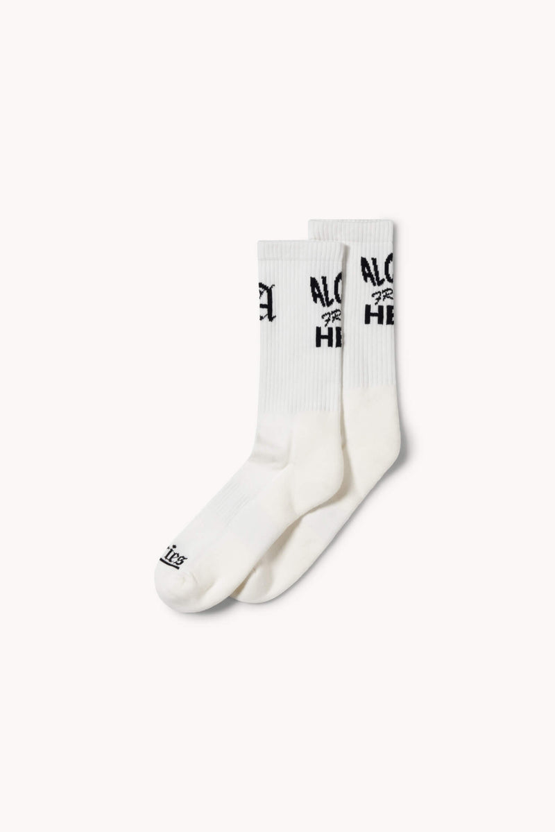 ARIES Aloha From Hell Socks White