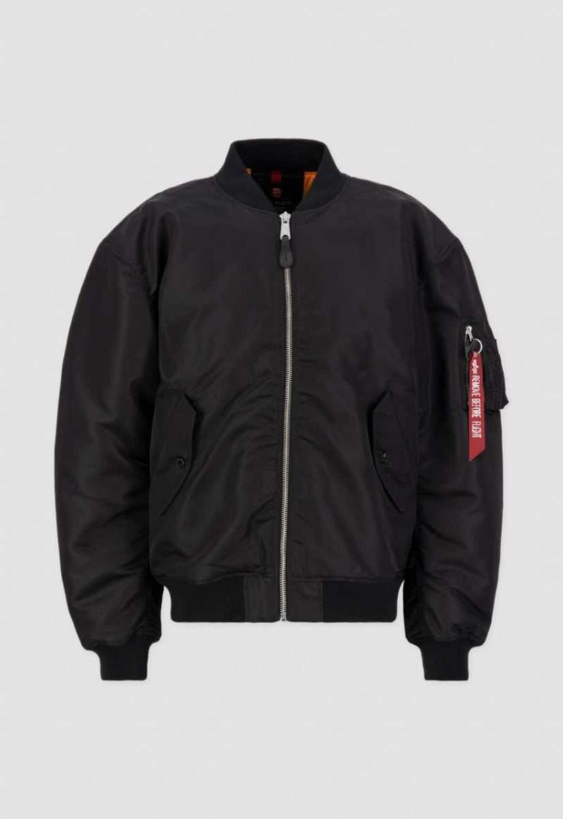 ALPHA INDUSTRIES Bomber Jacket MA-1 CS Black