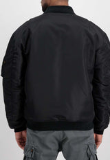 ALPHA INDUSTRIES Bomber Jacket MA-1 CS Black