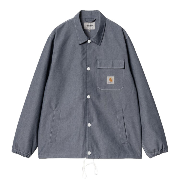 CARHARTT WIP Blake Coach Jacket Blue (rinsed)