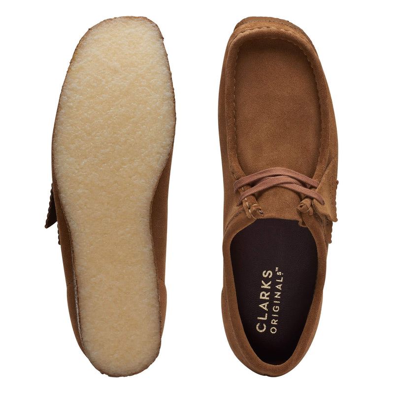 CLARKS ORIGINALS Wallabee (M) Cola Suede