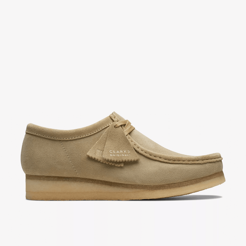 CLARKS ORIGINALS Wallabee (M) Maple Suede