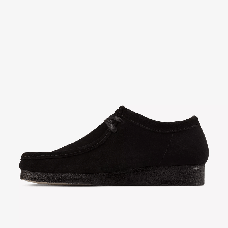 CLARKS ORIGINALS Wallabee (M) Black Suede