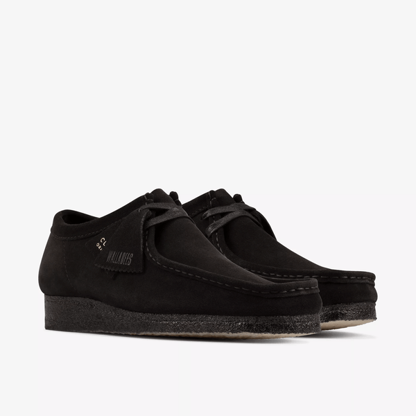 CLARKS ORIGINALS Wallabee (M) Black Suede