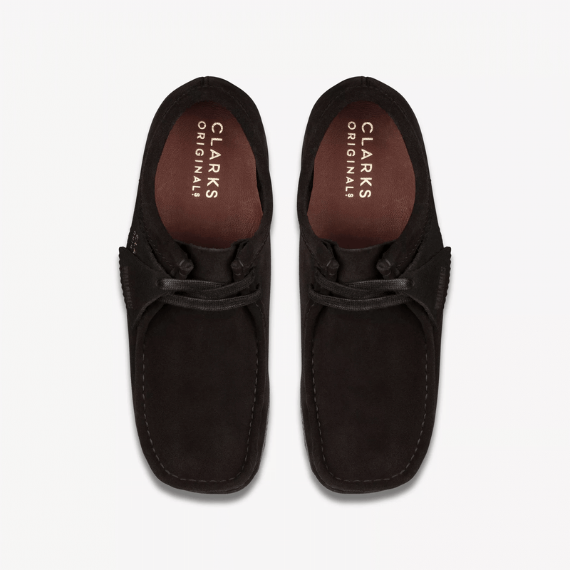 CLARKS ORIGINALS Wallabee (W) Black Suede