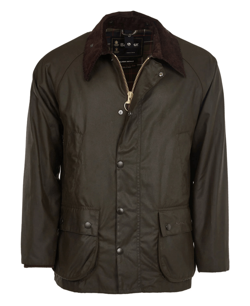 BARBOUR Classic Bedale Wax Jacket Olive