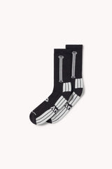 ARIES Column Socks Black