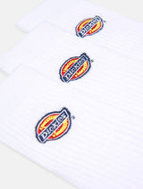 DICKIES Valley Grove Socks White Pack 3