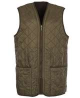 BARBOUR Polarquilt Waistcoat / Zip-In Liner Olive