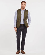 BARBOUR Polarquilt Waistcoat / Zip-In Liner Olive