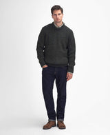 BARBOUR New Tyne Crew Neck Jumper Olive