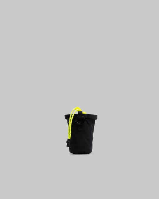 TOPOLOGIE Mini Chalk Bag Black / Neon Yellow Papery