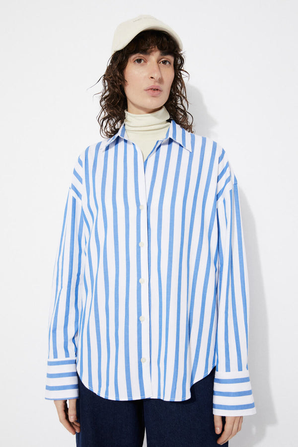 RITA ROW Midi Cotton Shirt