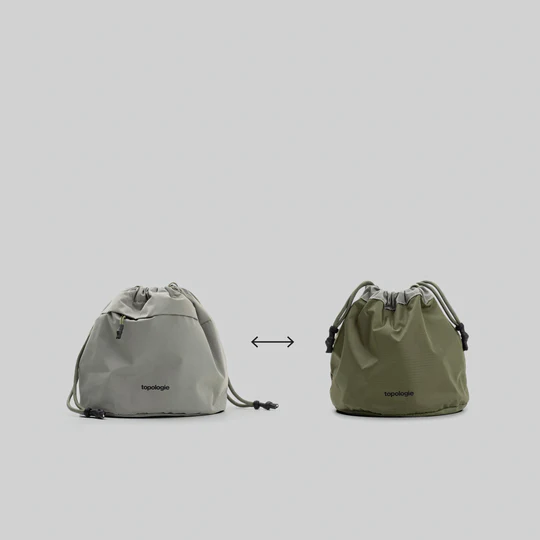 TOPOLOGIE Reversible Bucket Moss Tech Sateen