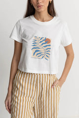 Camiseta Fern Vintage Crop Crew