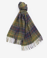 BARBOUR Braden Tartan Wool Scarf