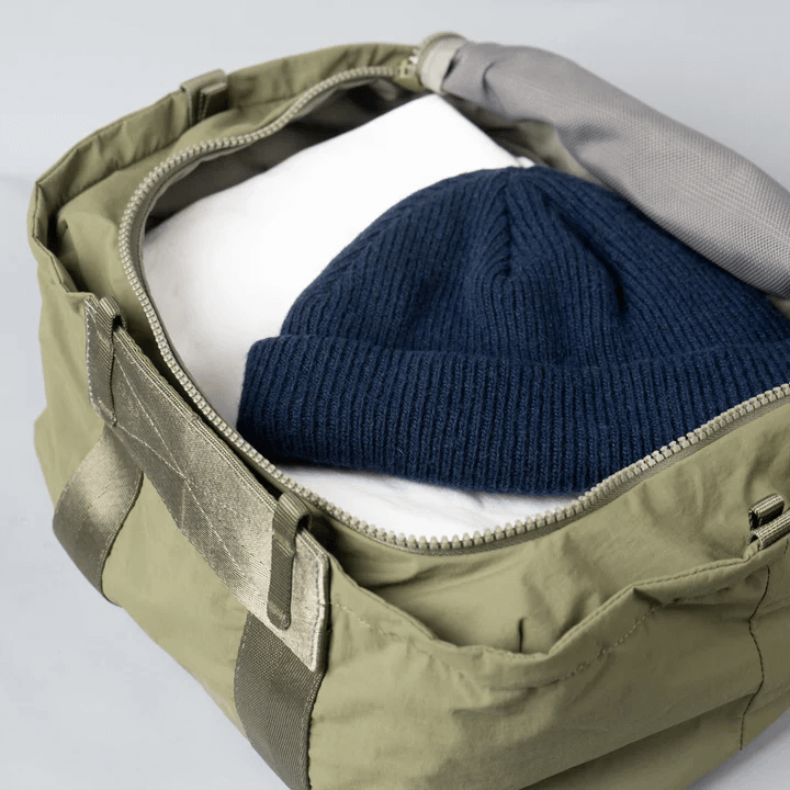 TOPOLOGIE Summit Duffle Small Moss Papery