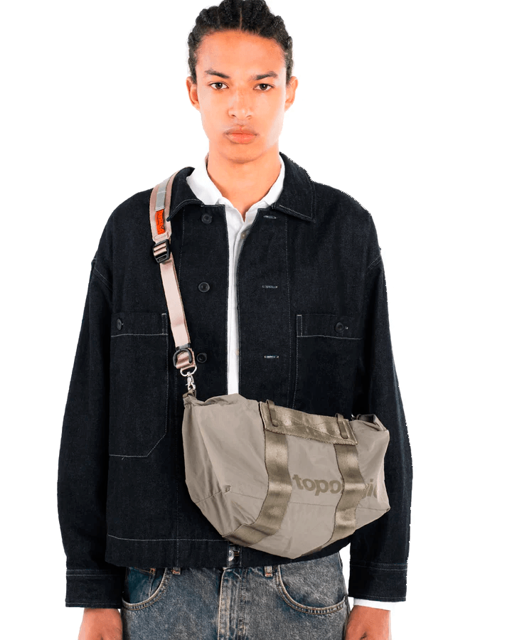 TOPOLOGIE Summit Duffle Small Moss Papery