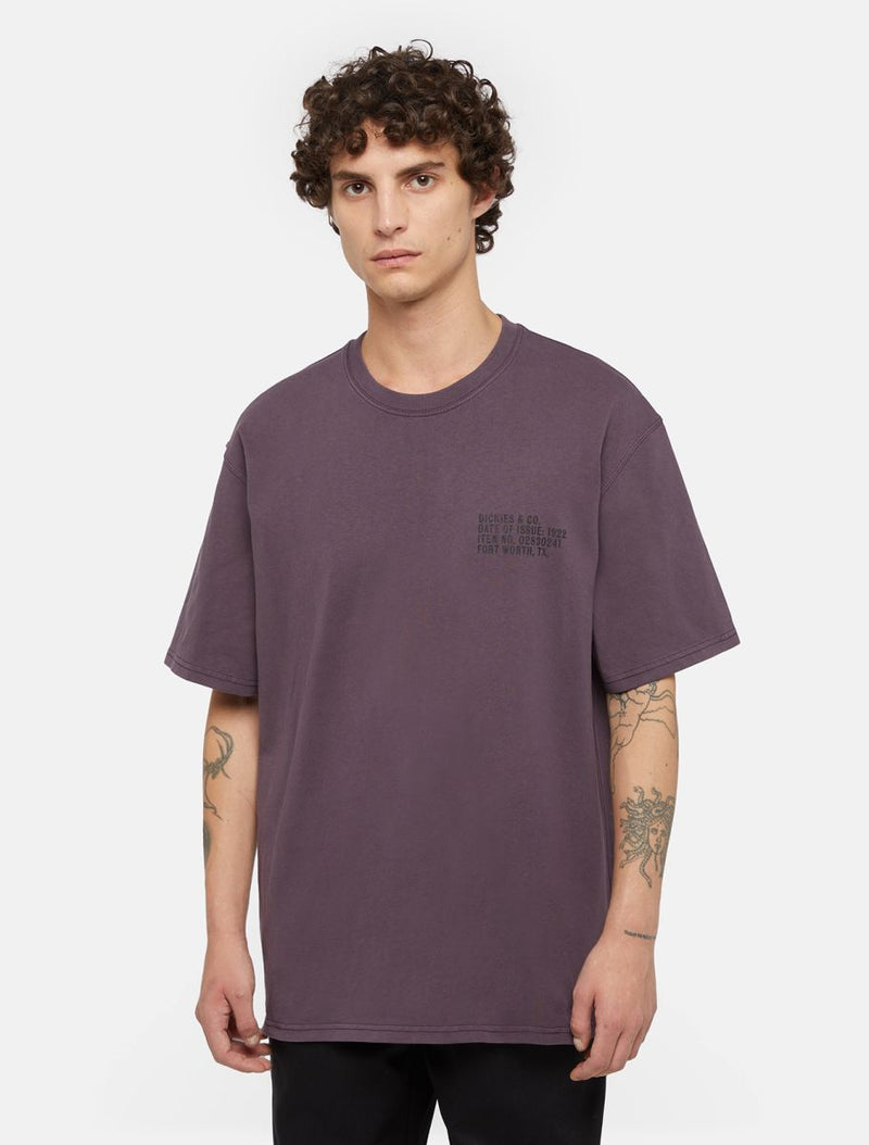 DICKIES Stamp Tee SS Plum