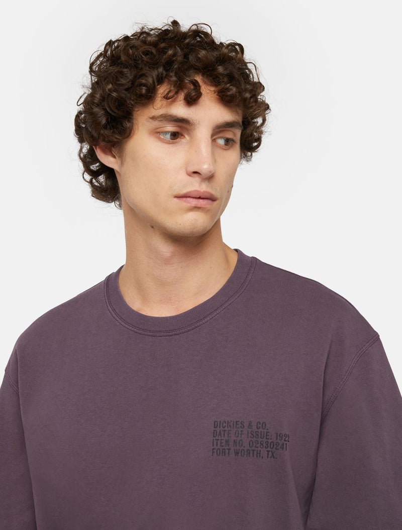 DICKIES Stamp Tee SS Plum