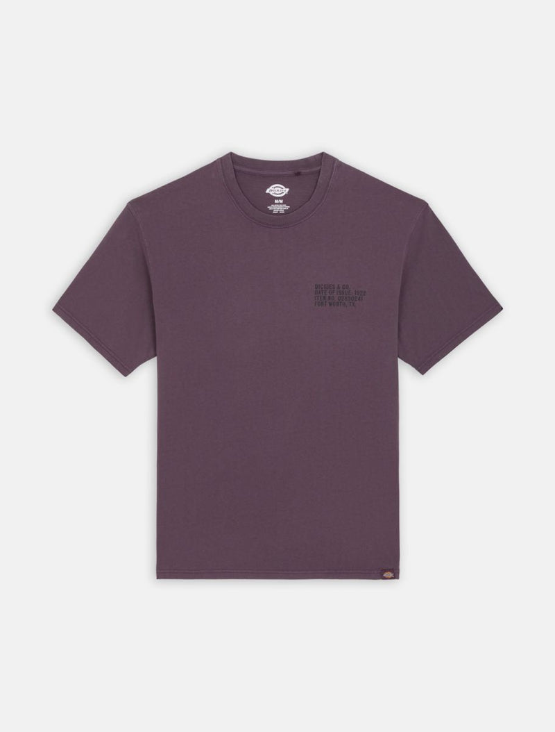 DICKIES Stamp Tee SS Plum