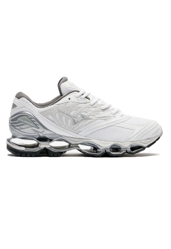 MIZUNO Wave Prophecy LS White Silver / Harbor Mist