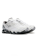 MIZUNO Wave Prophecy LS White Silver / Harbor Mist