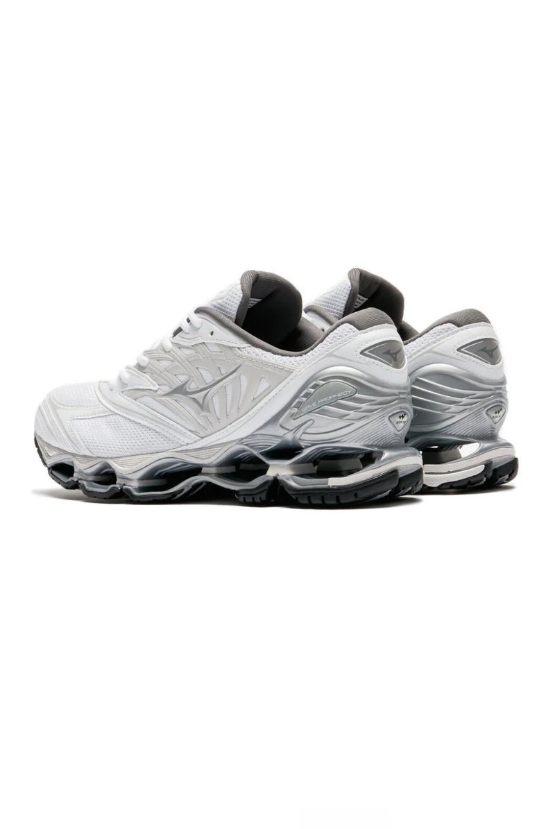 MIZUNO Wave Prophecy LS White Silver / Harbor Mist