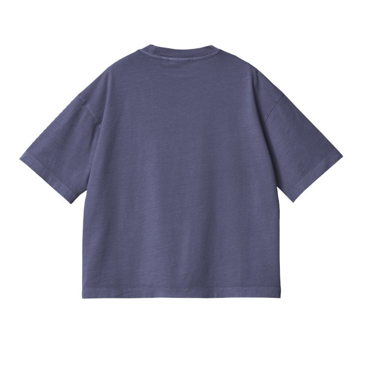 CARHARTT WIP W’ S/S Nelson T-Shirt Aura (garment dyed)