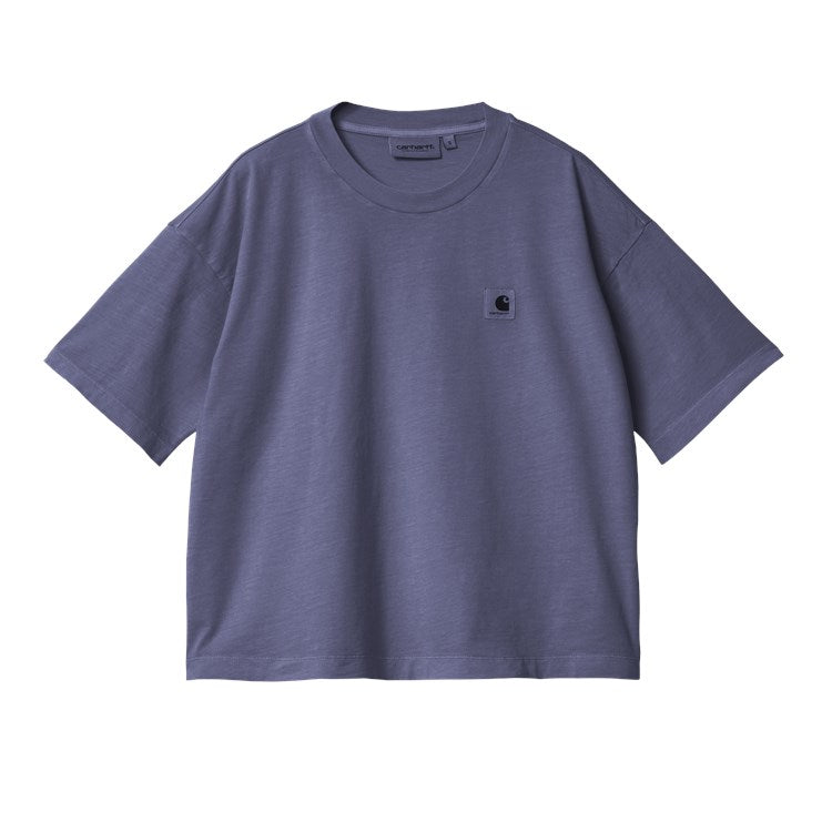 CARHARTT WIP W’ S/S Nelson T-Shirt Aura (garment dyed)