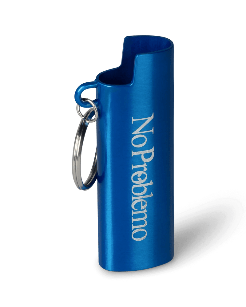 NO PROBLEMO Lighter Case Blue