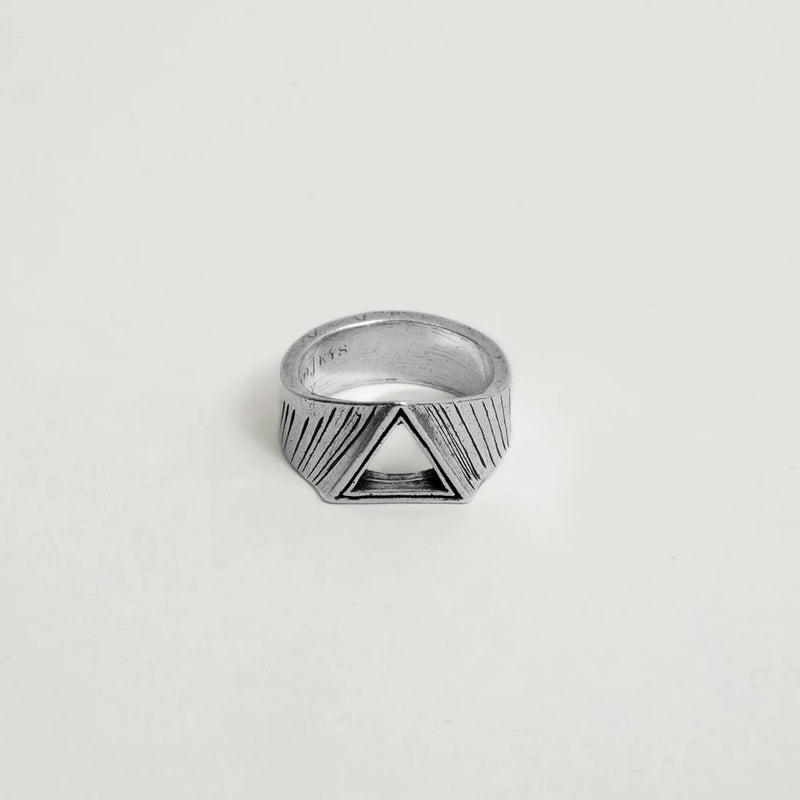 Twojeys Triangle Ring Silver