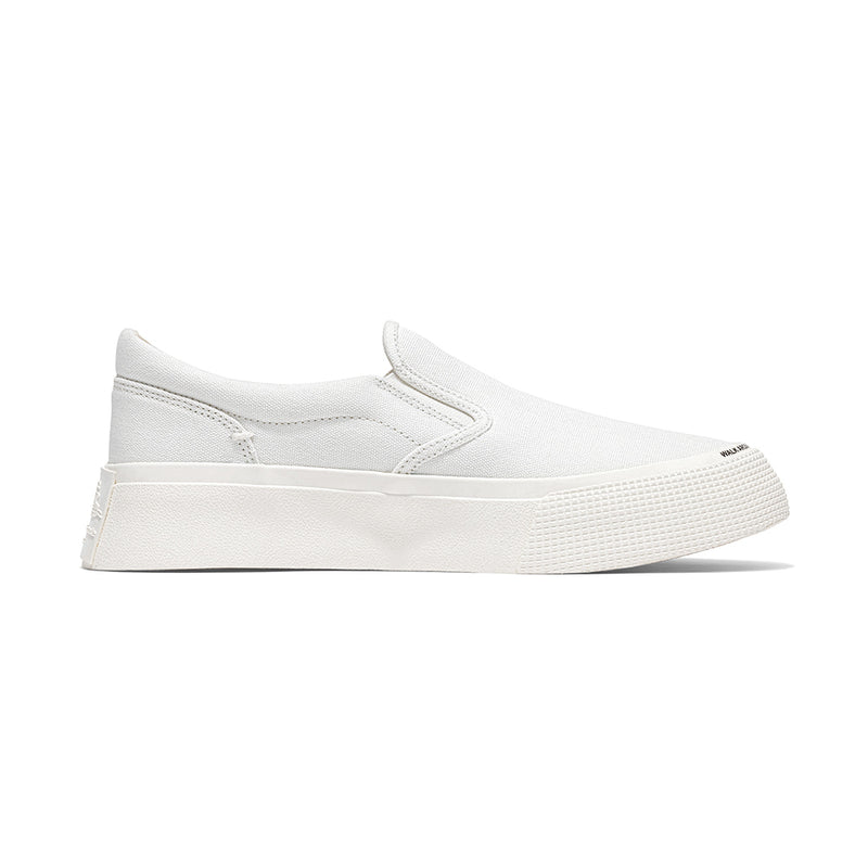 EPT Slip On Canvas White Sneakers