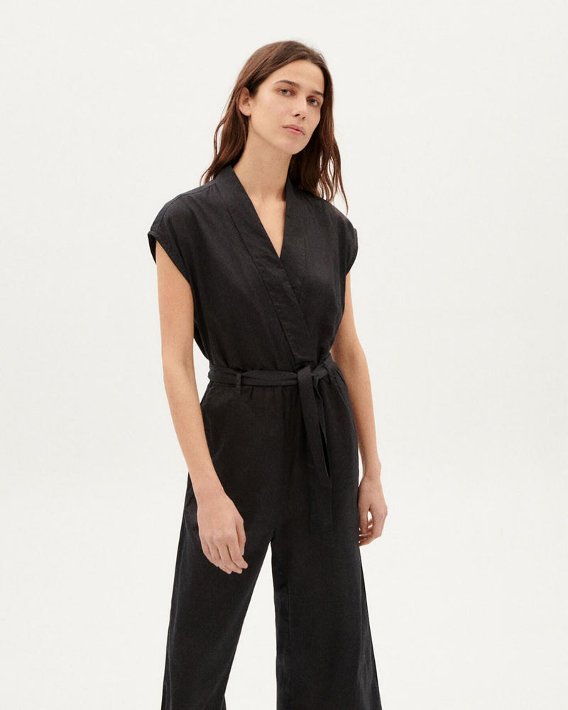 BLACK MALAWI JUMPSUIT