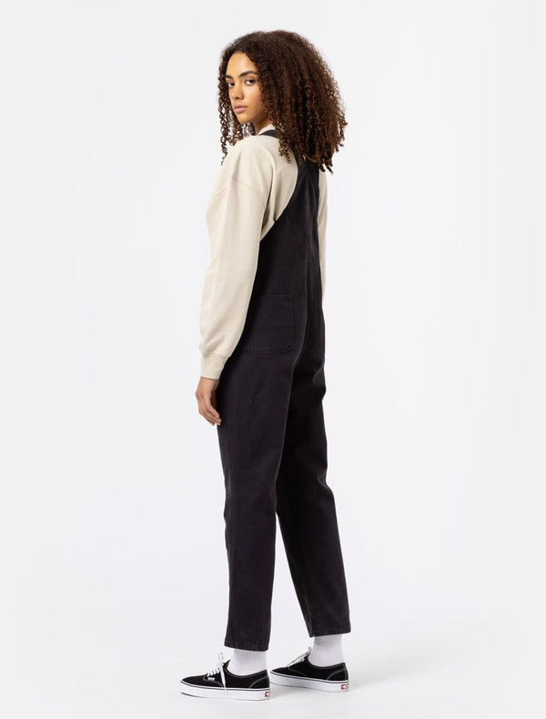 DICKIES Peto Duck Canvas BIB  Woman Black