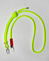 TOPOLOGIE 8MM Rope Strap Neon Yellow Solid