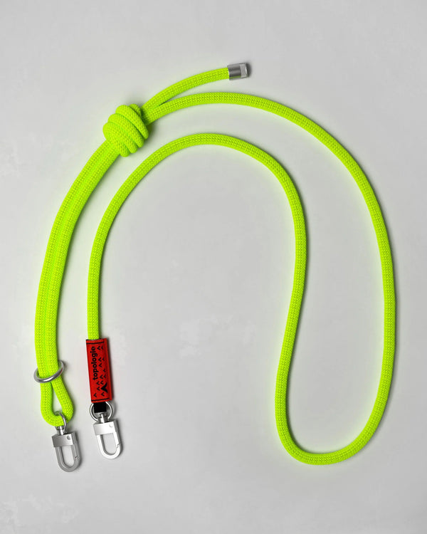 TOPOLOGIE 8MM Rope Strap Neon Yellow Solid