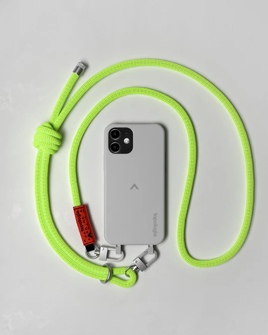 TOPOLOGIE 8MM Rope Strap Neon Yellow Solid