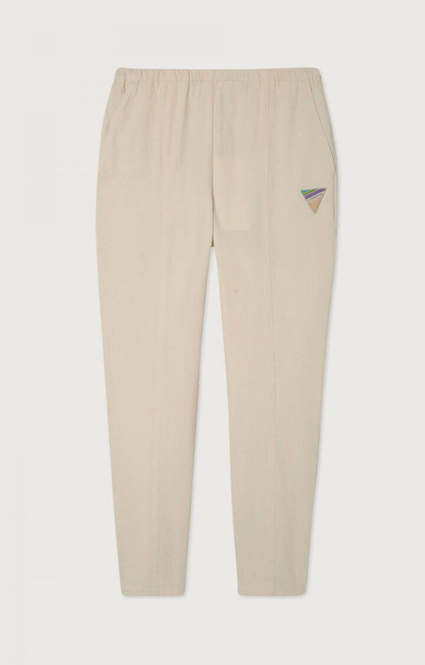 AMERICAN VINTAGE Pantalón Jogger Tirabay Ecru