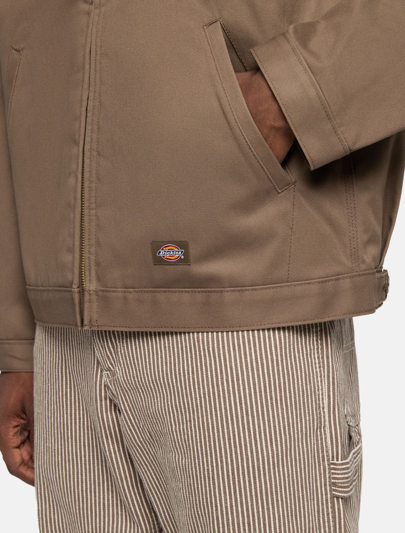 DICKIES M Lined Eisenhower Jacket Mushroom