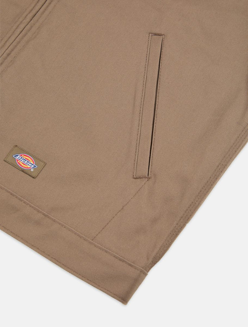 DICKIES M Lined Eisenhower Jacket Mushroom