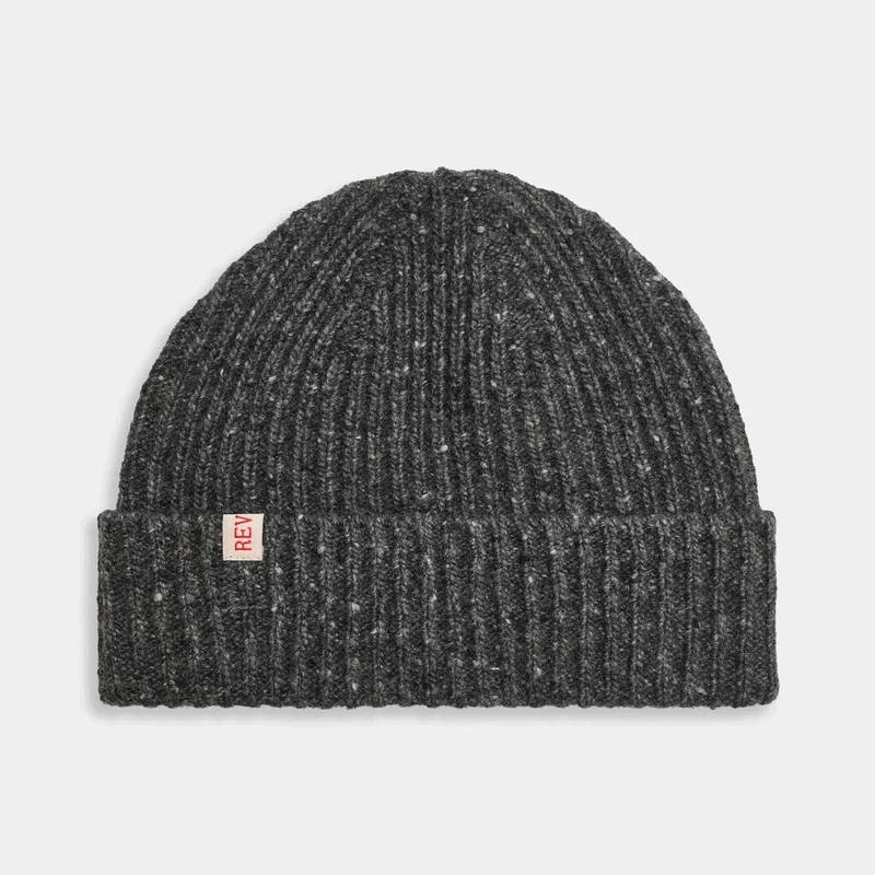 REVOLUTION Beanie Melange 9317 Black