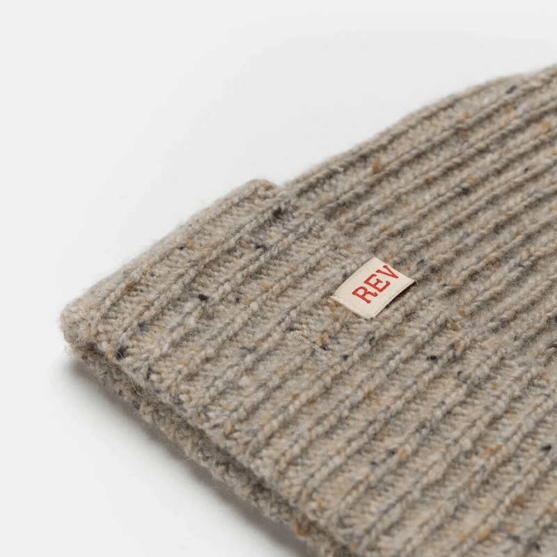 REVOLUTION Beanie Melange 9317 Off White