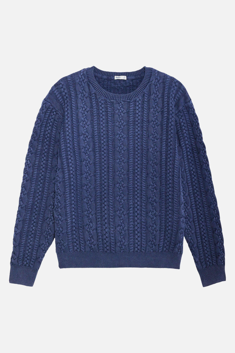 KATIN Fisherman Sweater Polar Navy