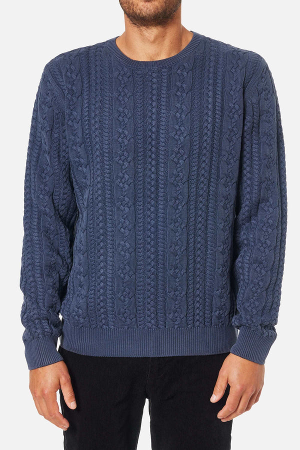 KATIN Fisherman Sweater Polar Navy