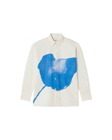 THINKING MU Flower Juana Blouse White