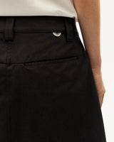 THINKING MU Black Etel Skirt