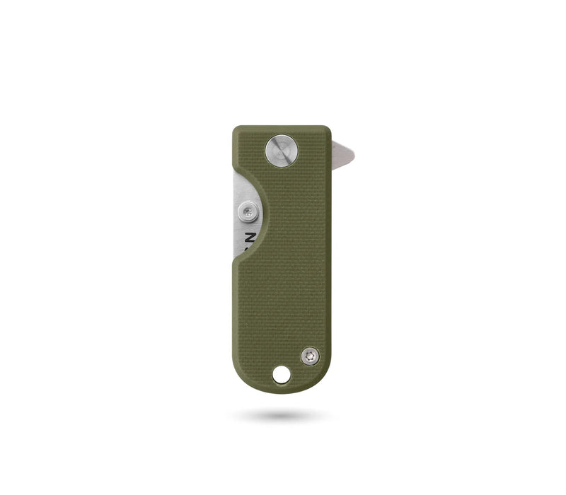 WESN Navaja The Microblade OD Green G10 - Titanium - D2