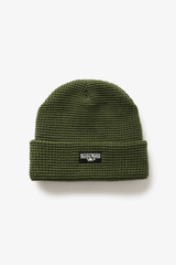 SERVICE WORKS Waffle Logo Beanie Olive